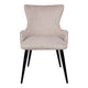 Dorsett Dining Chair Set of 2 - Taupe Velvet