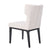 Ashton Black Dining Chair Set of 2  - Natural Linen