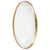 Lucille Oval Wall Mirror - Gold Leaf