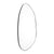 Pollock Wall Mirror - Large Black