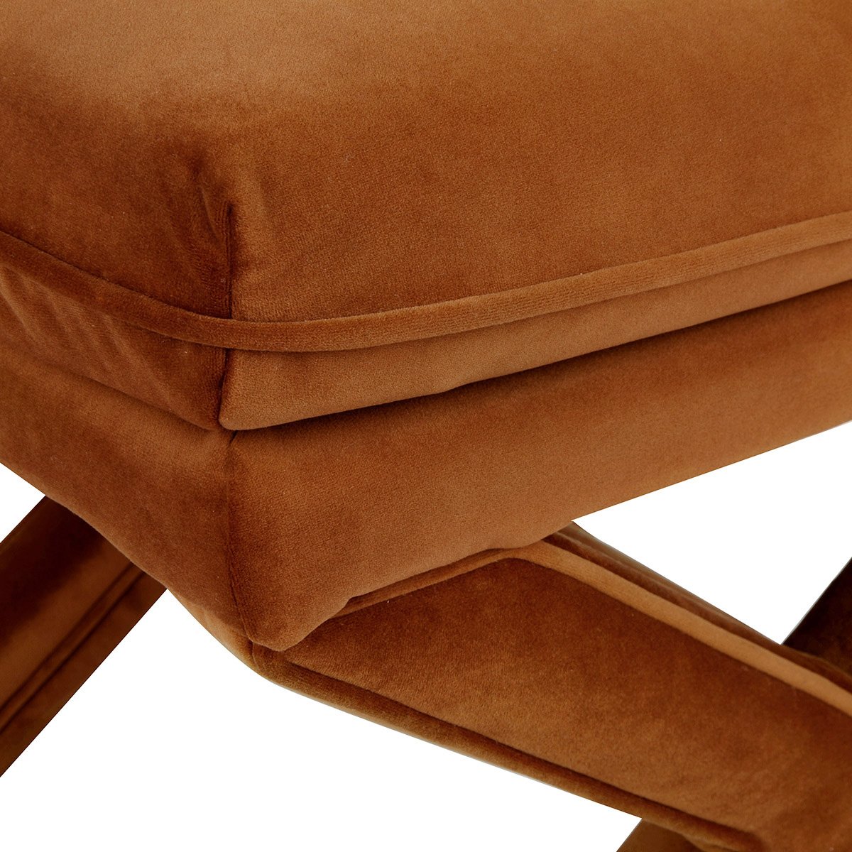 Candace Stool - Caramel Velvet