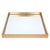 Miles Mirrored Tray - Large Gold