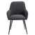 Lula Dining Chair Set of 2  - Charcoal