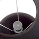 Picasso Table Lamp - Black w Black Shade