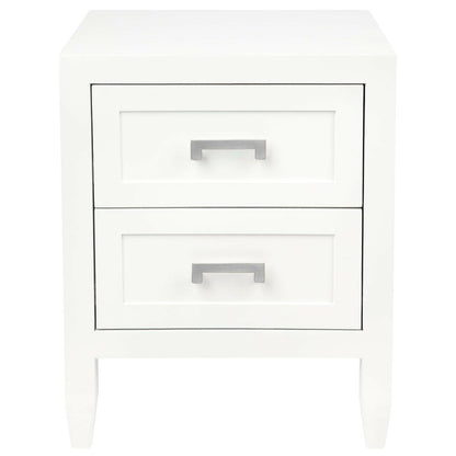 Soloman Bedside Table - Small White