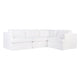 Birkshire Slip Cover Modular Sofa - White Linen Option 1