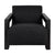 Lennon Arm Chair - Black Onyx Boucle