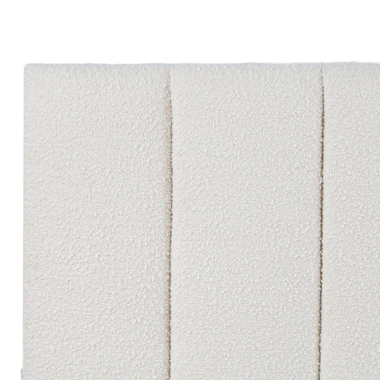 Soho King Bedhead - White Boucle